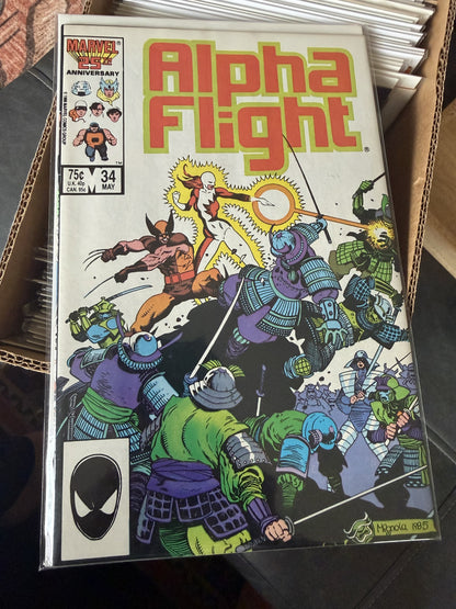 Alpha Flight #1-129 – Marvel (1983) Mega Lot of 73 Unique Issues