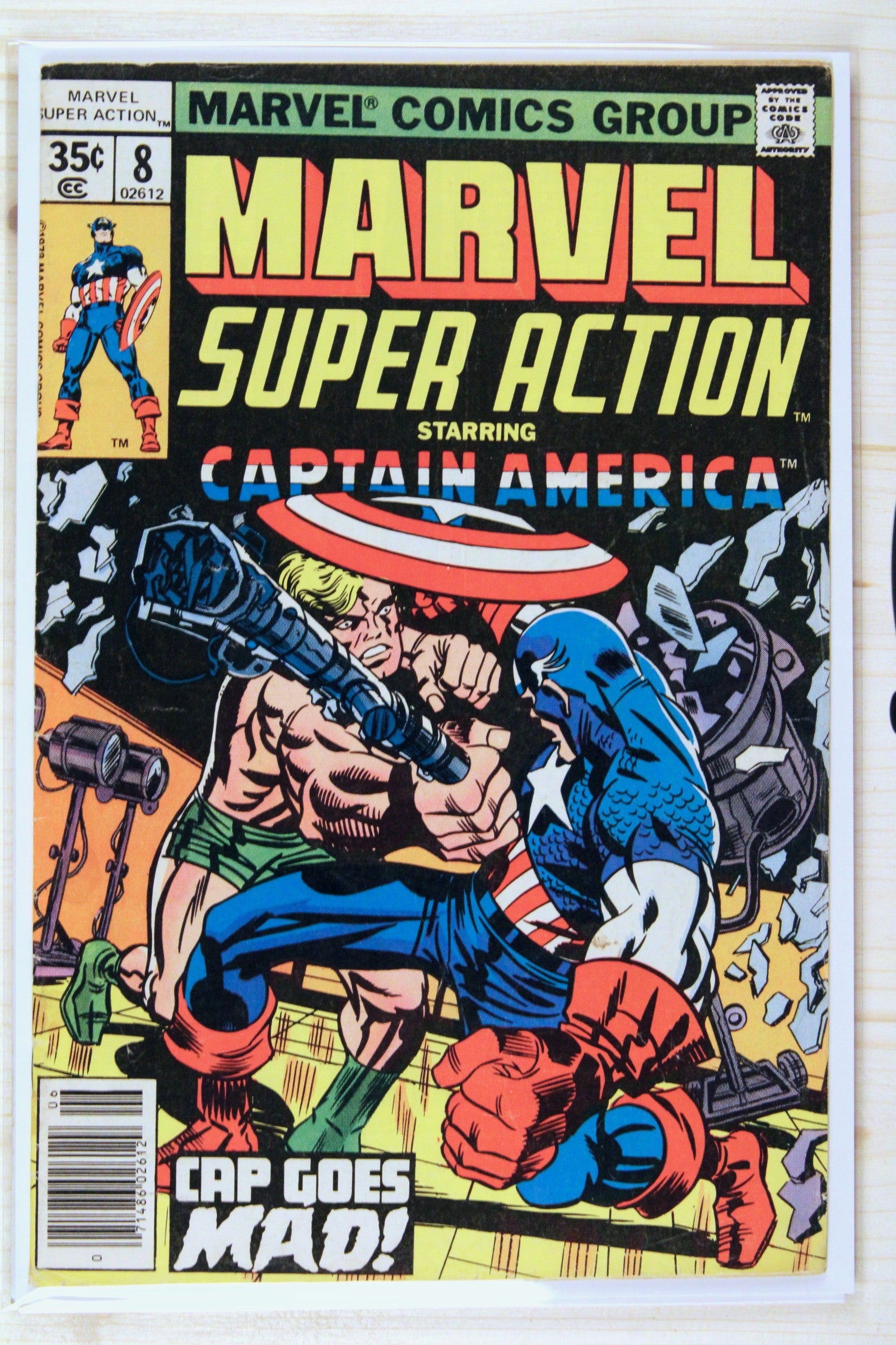 Marvel Super Action #8 – Marvel (1978) 6.5 FN+ Newsstand Edition