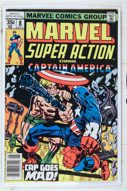 Marvel Super Action #8 – Marvel (1978) 6.5 FN+ Newsstand Edition