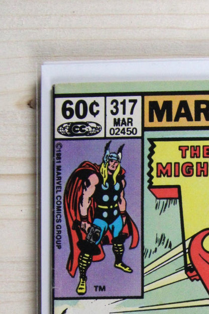 Thor #317 – Marvel (1982) 8.5 VF+