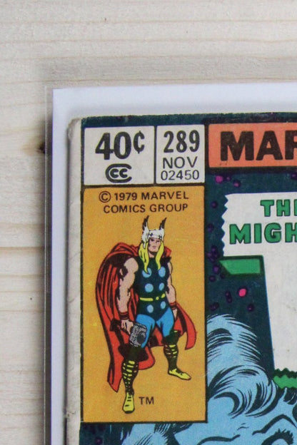 Thor #289 – Marvel (1979) 6.0 FN Eternals Saga