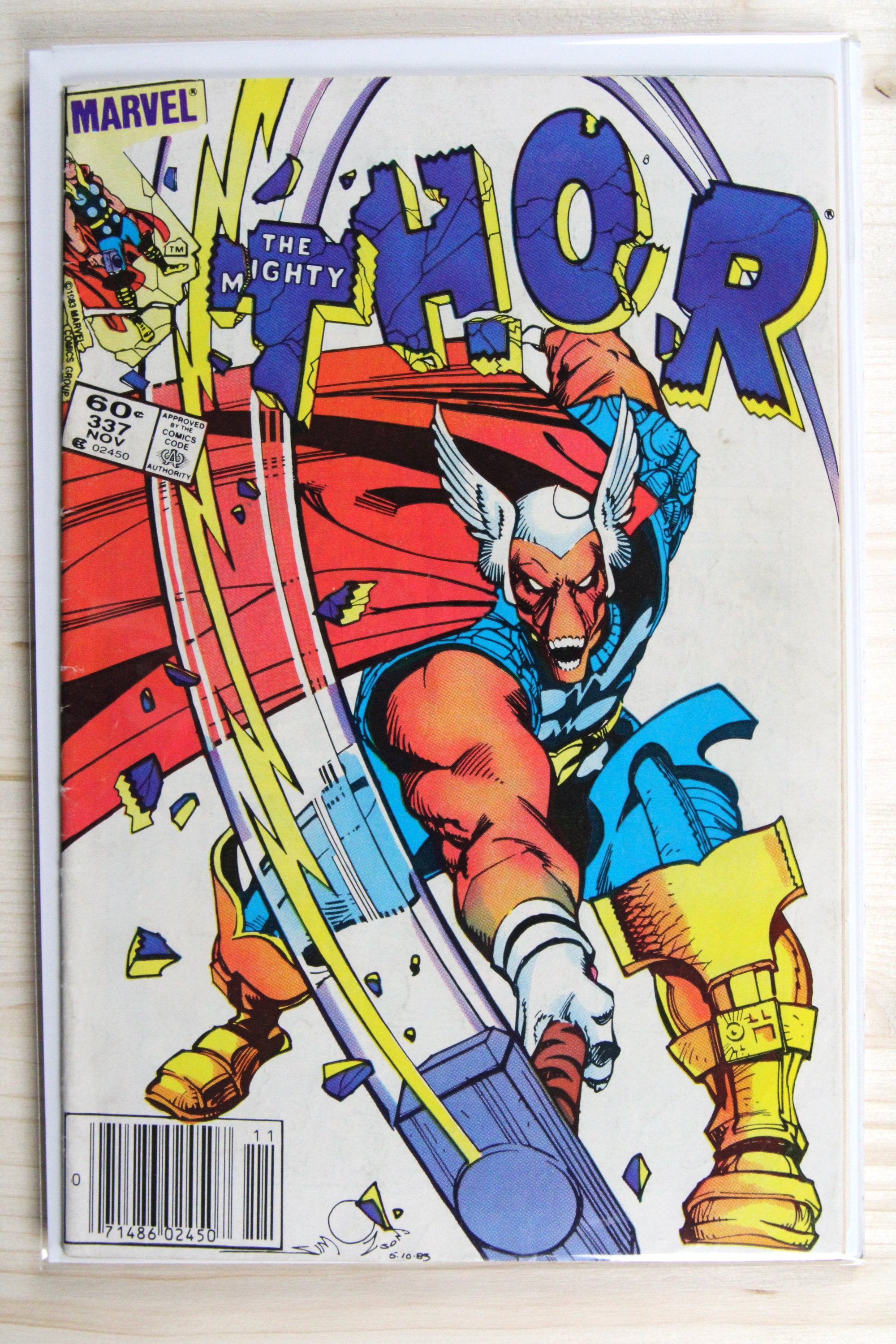 Thor #337 – Marvel (1983) 7.5 VF- Newsstand