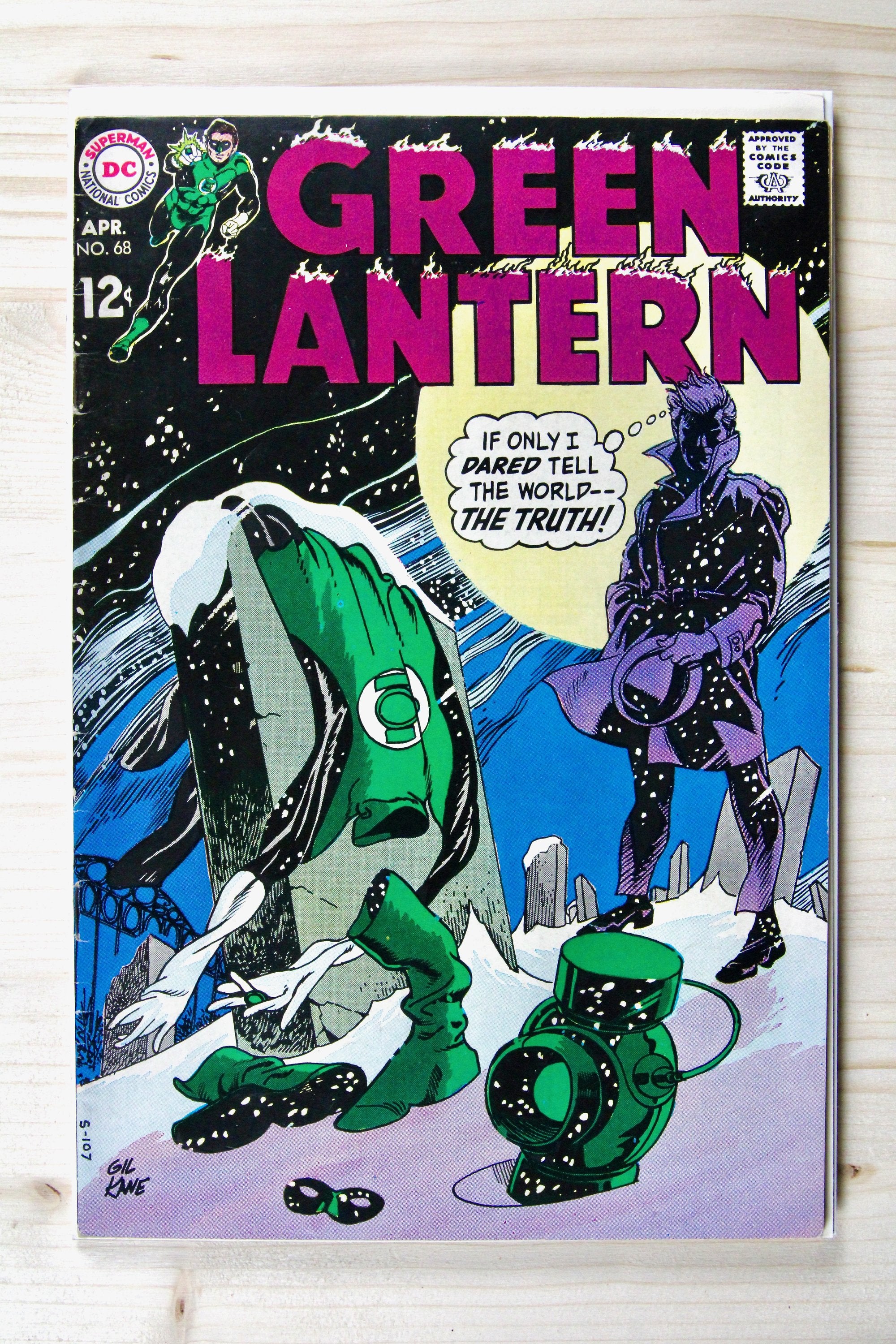 Green Lantern #68 – DC (1969) 6.0 FN