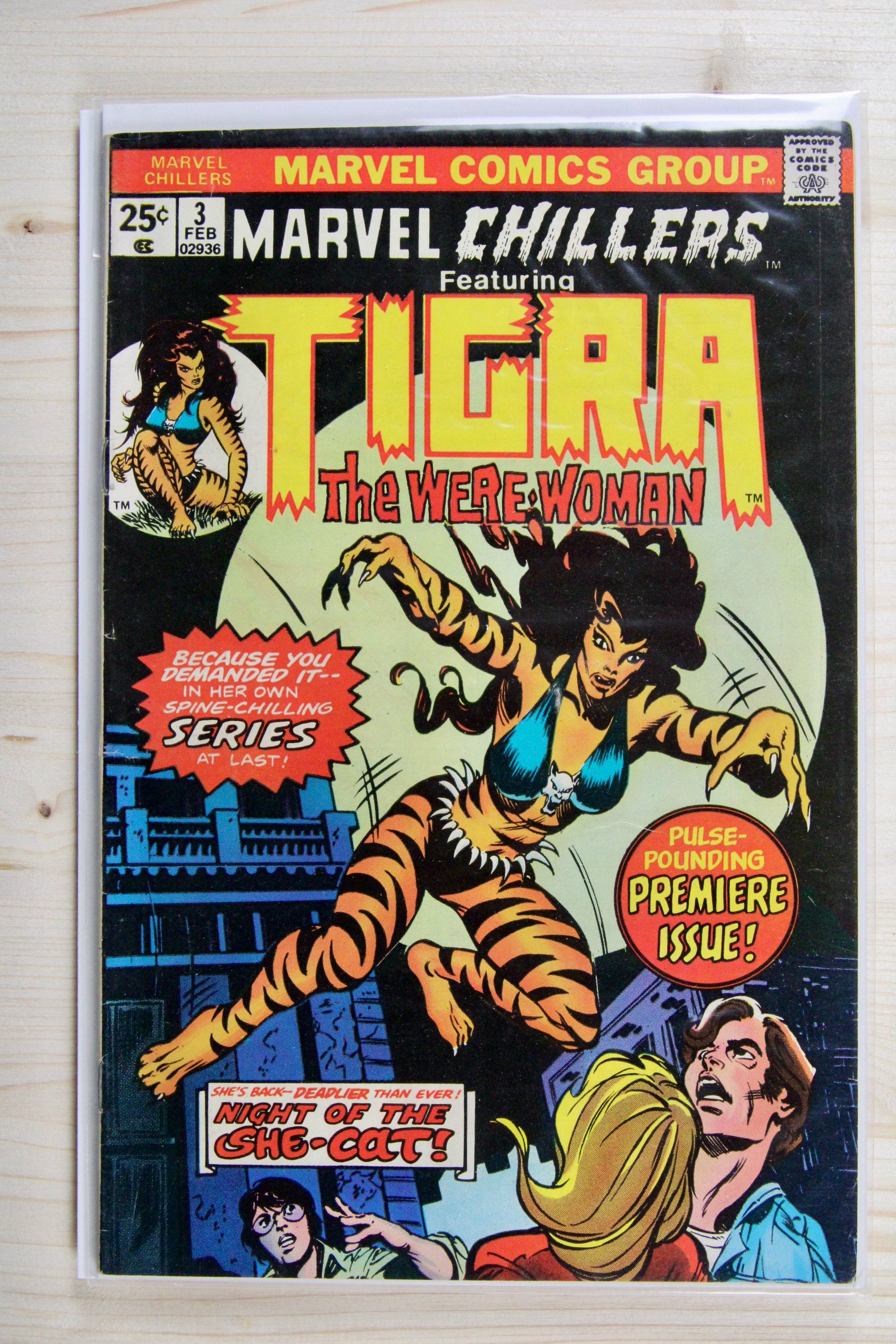 Marvel Chillers #3 – Marvel (1976) 7.0 FN/VF
