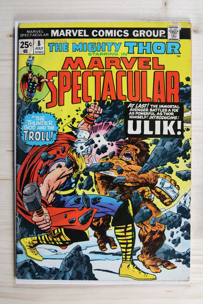 Marvel Spectacular #8 – Marvel (1974) 5.0 VG/FN Jack Kirby art | Stan Lee story