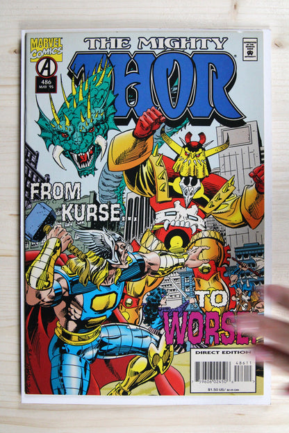 The Mighty Thor #486 – Marvel (1995) 9.2 NM-