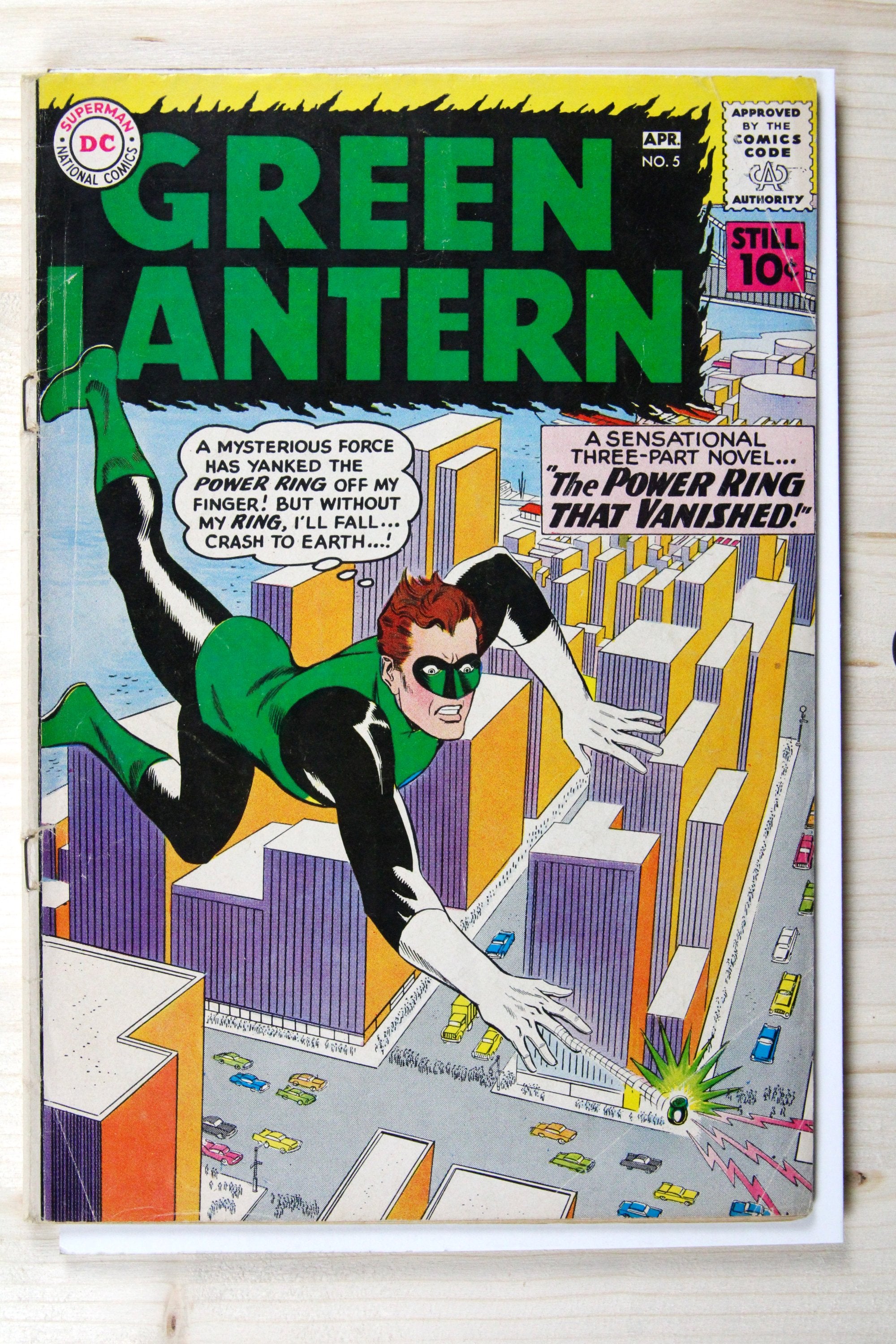 Green Lantern #5 – DC (1961) 4.0 VG