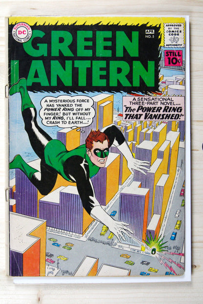 Green Lantern #5 – DC (1961) 4.0 VG