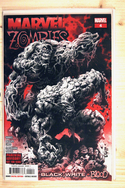 Marvel Zombies: Black, White & Blood #4 – Marvel (2024) 9.6 NM+