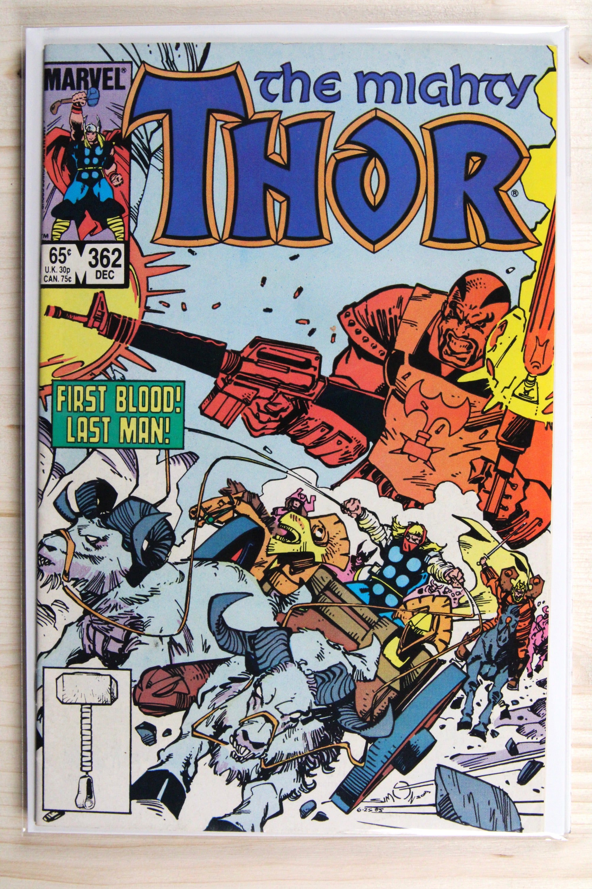 Thor #362 – Marvel (1985) 8.5 VF+