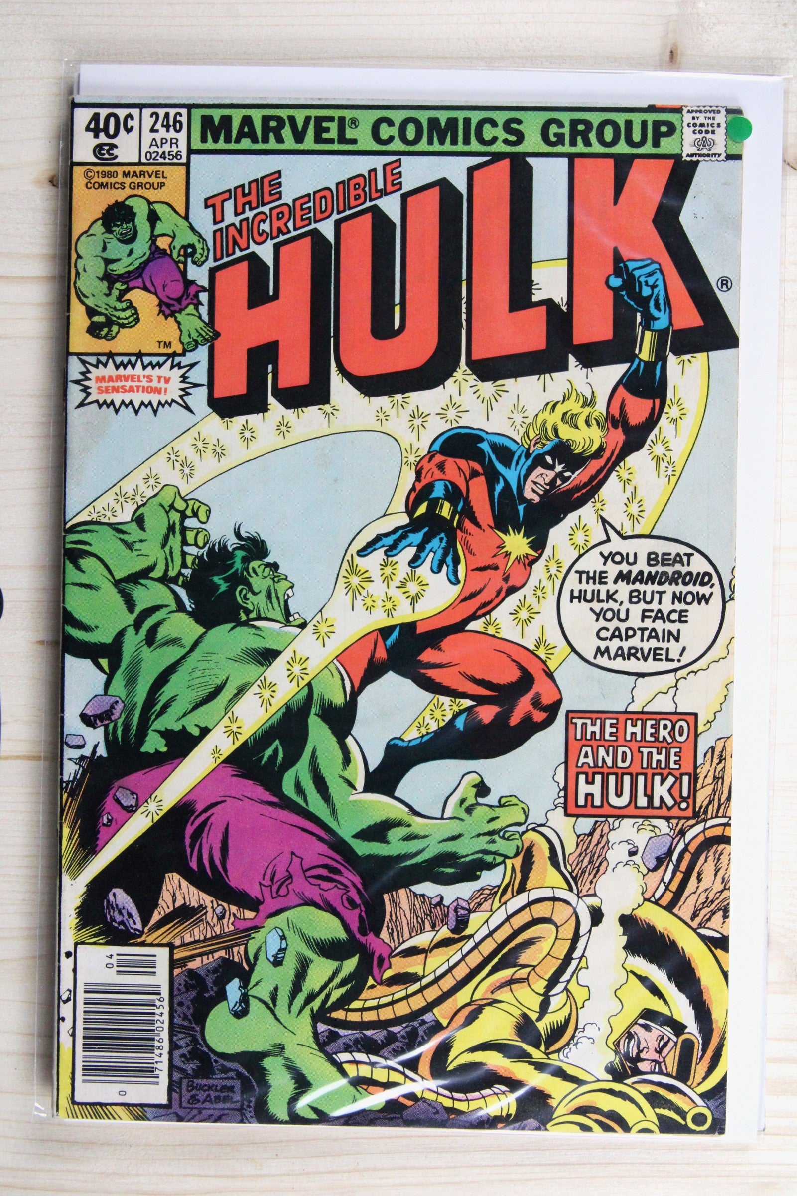The Incredible Hulk #246 – Marvel (1980) 7.5 VF- Newsstand Edition