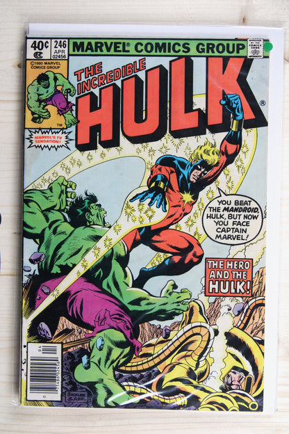 The Incredible Hulk #246 – Marvel (1980) 7.5 VF- Newsstand Edition