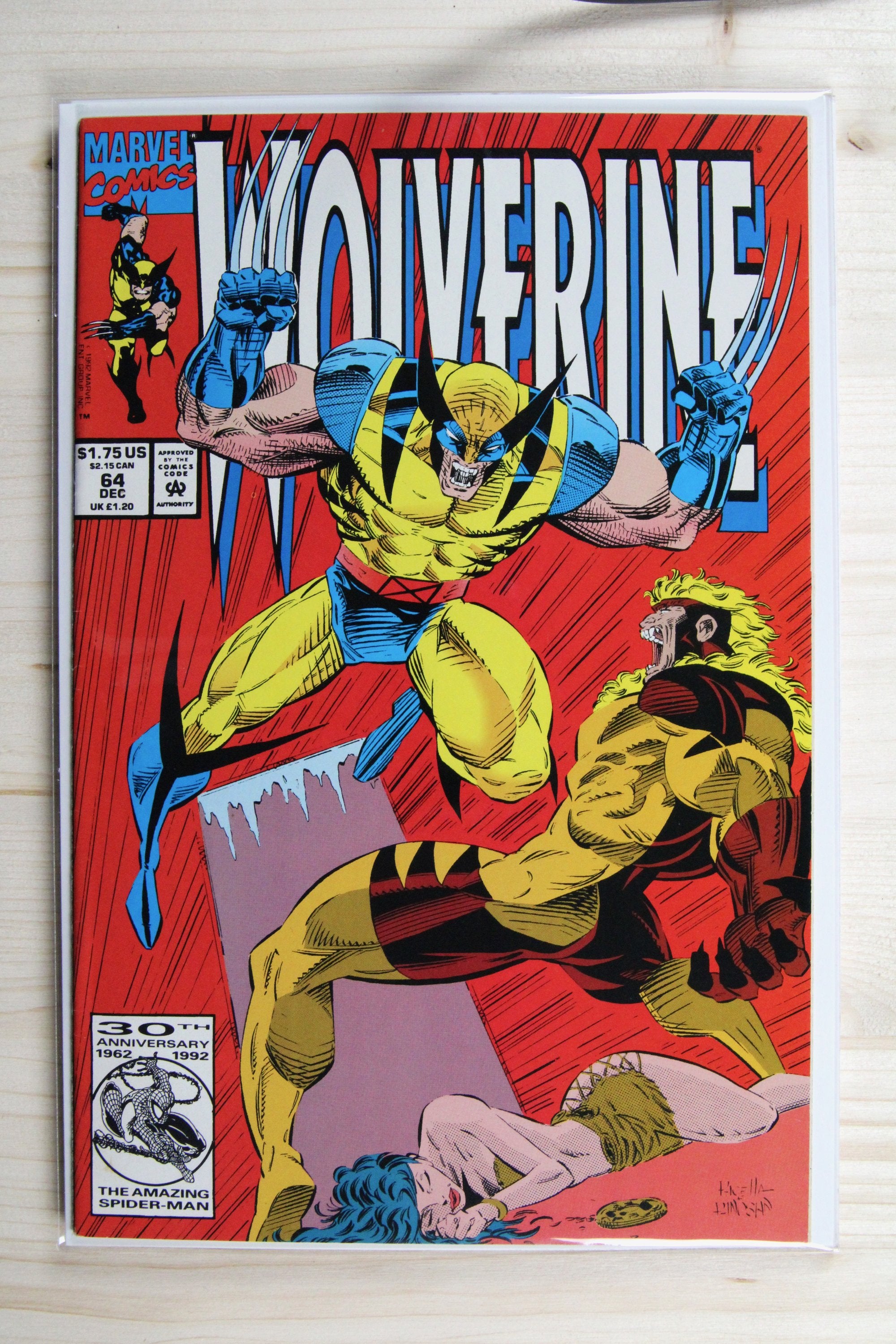 Wolverine #64 – Marvel (1992) 9.2 NM-