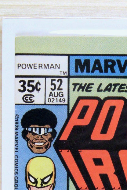Power Man and Iron Fist #52 – Marvel (1978) 9.0 VF/NM Chris Claremont story | Newsstand Edition