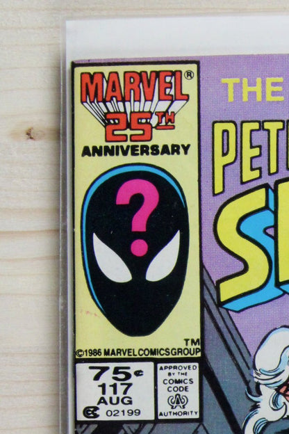 Peter Parker, the Spectacular Spider-Man #117 – Marvel (1985) 8.0 VF The Death of Jean DeWolff | Newsstand
