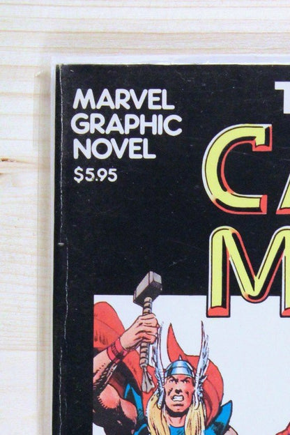 Marvel Graphic Novel #1 – Marvel (1982) 8.5 VF+ The Death of Captain Marvel