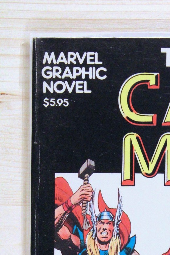 Marvel Graphic Novel #1 – Marvel (1982) 8.5 VF+ The Death of Captain Marvel