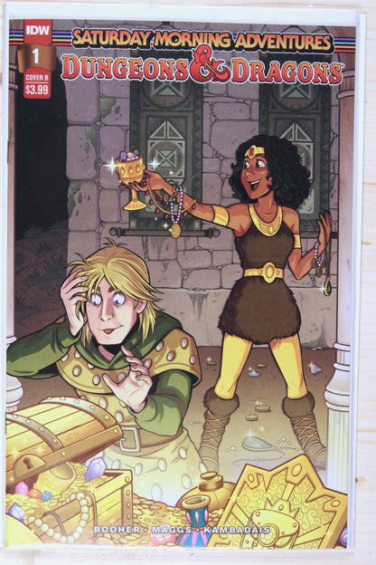 Dungeons and Dragons: Saturday Morning Adventures #1 – IDW Publishing (2023) 9.6 NM+ Cover B
