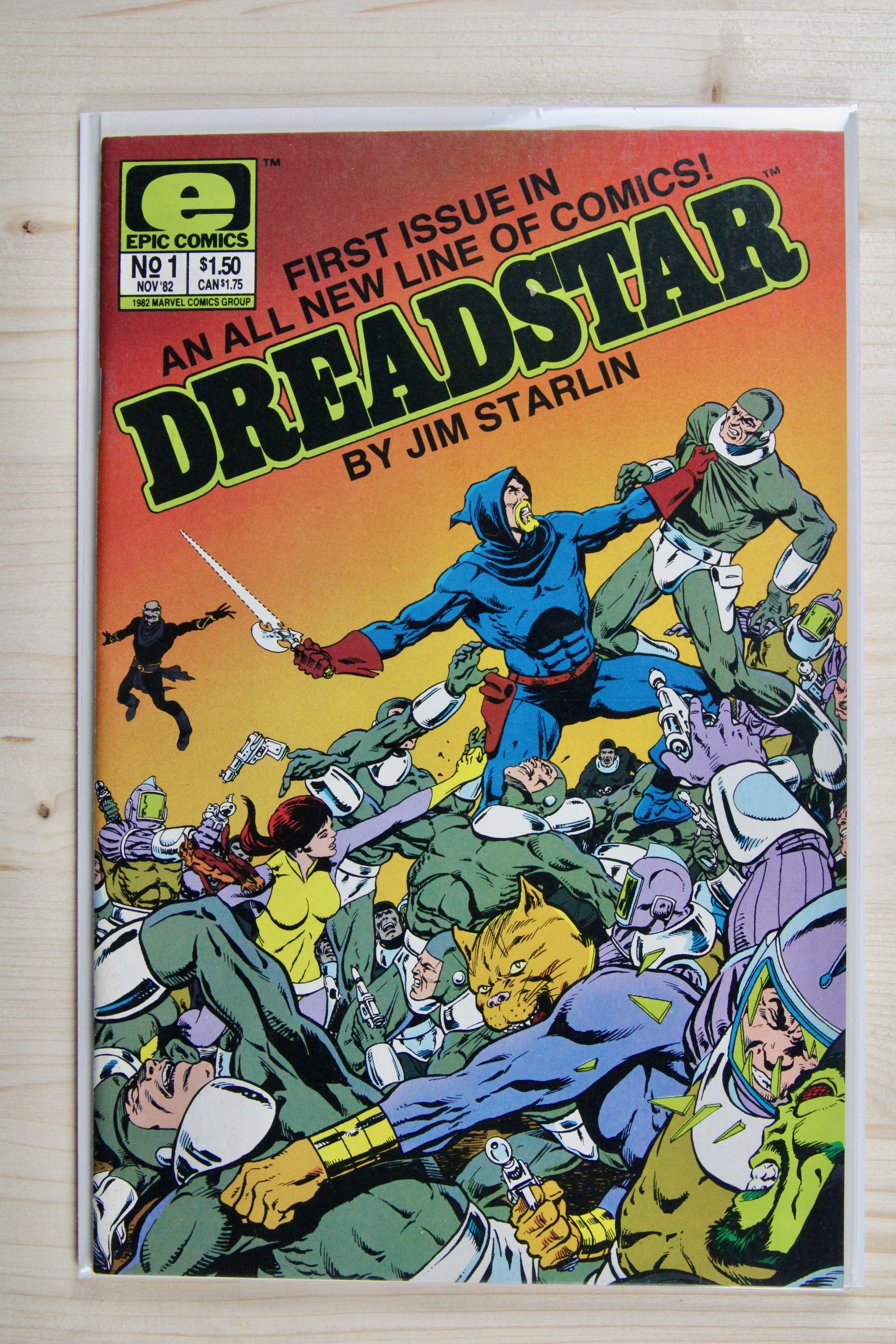 Dreadstar #1 – Epic (1982) 9.6 NM+