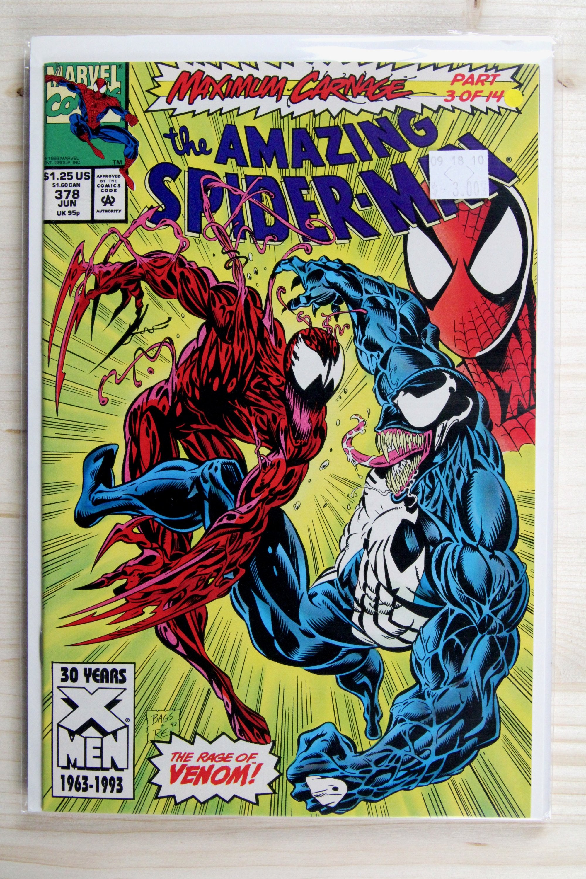 The Amazing Spider-Man #378 – Marvel (1993) 9.2 NM-