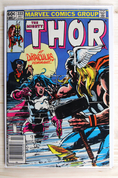 Thor #333 – Marvel (1983) 8.5 VF+ Newsstand
