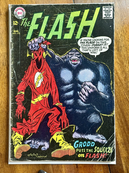 The Flash #172 – DC Comics (1967) 2.5 GD+