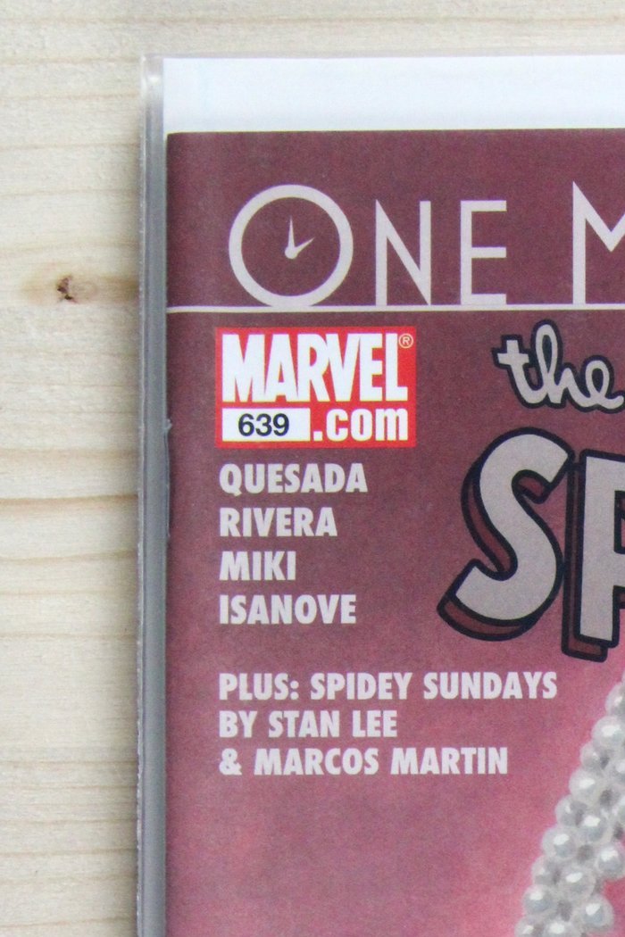 The Amazing Spider-Man #639 – Marvel (2010) 9.4 NM One Moment in Time | Stan Lee story