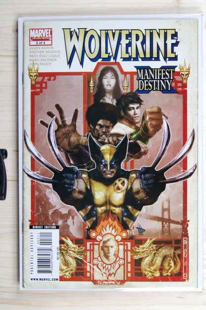 Wolverine: Manifest Destiny #1-4 – Marvel (2008) Full Set (4 Issues) NM Average