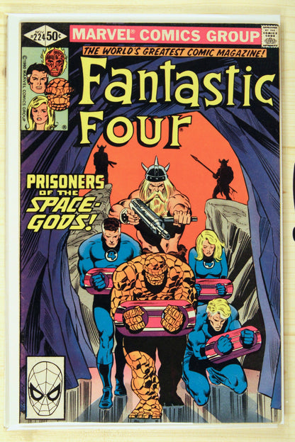 Fantastic Four #224 – Marvel (1980) 7.5 VF- Jack Kirby art | Joe Sinnott cover