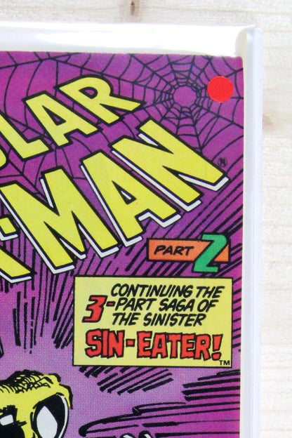 The Spectacular Spider-Man #135 – Marvel (1988) 9.2 NM- Sin-Eater Released
