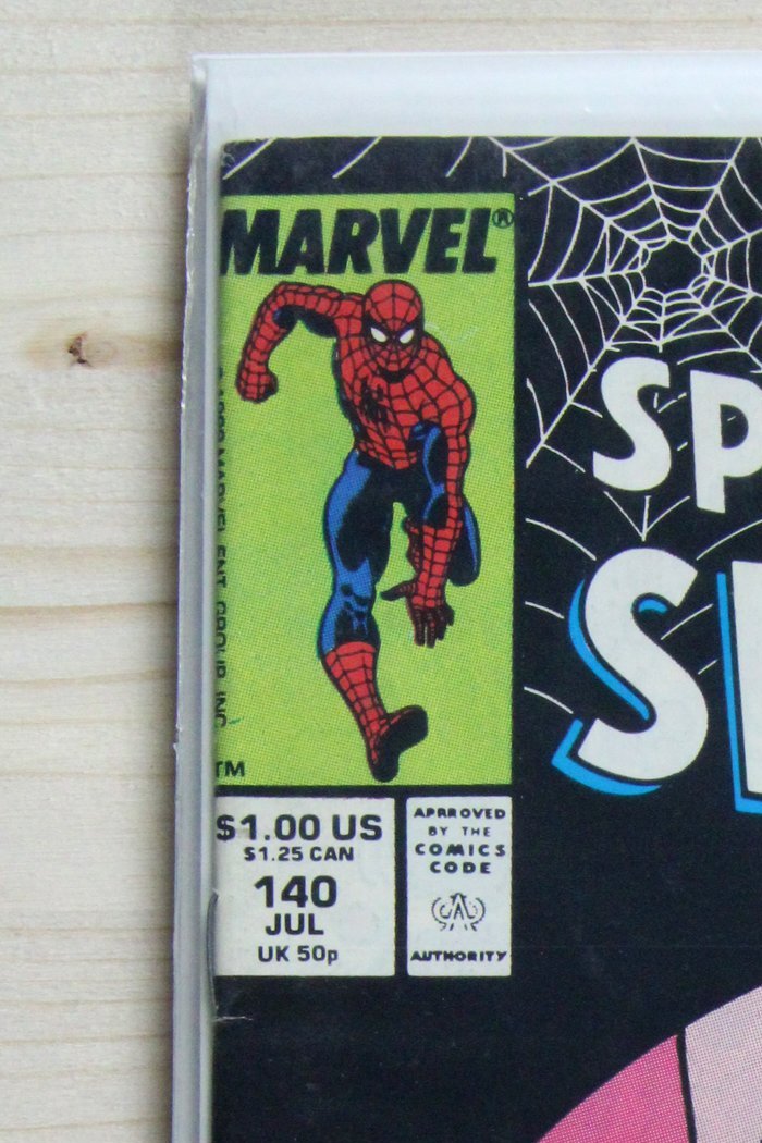 The Spectacular Spider-Man #140 – Marvel (1988) 8.5 VF+