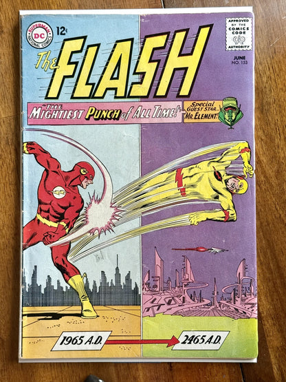 The Flash #153 – DC Comics (1965) 5.0 VG/FN