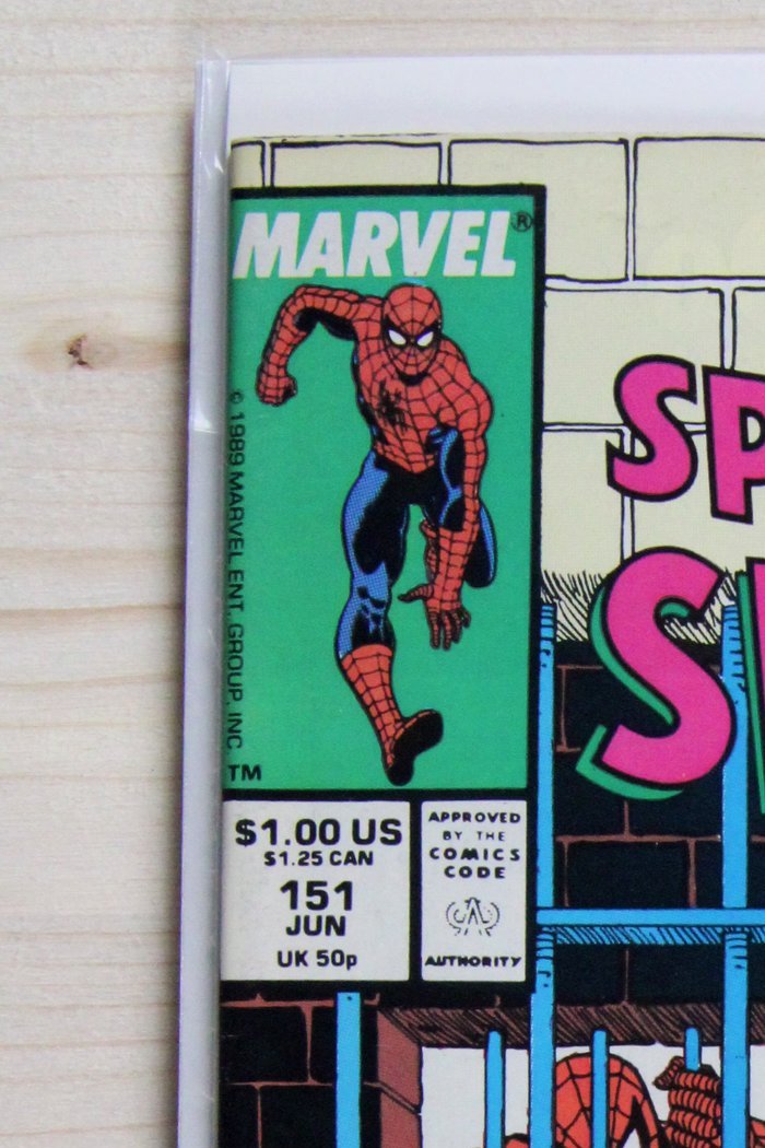 The Spectacular Spider-Man #151 – Marvel (1989) 8.5 VF+