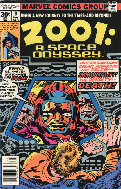 2001: A Space Odyssey 1-10 – Marvel Comics (1976) Near Full Series (Missing #7)