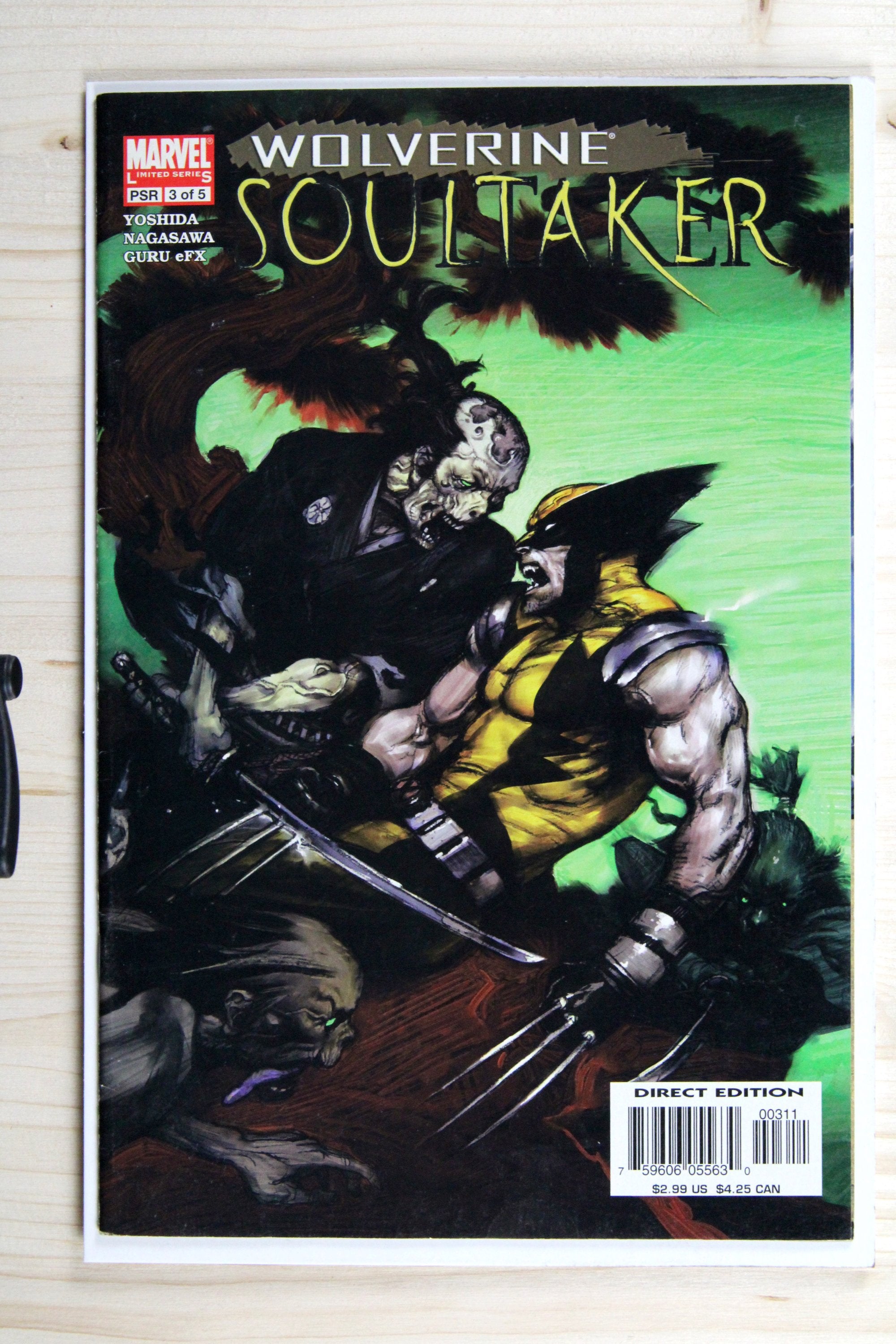 Wolverine: Soultaker #1-5 – Marvel (2005) Full Series
