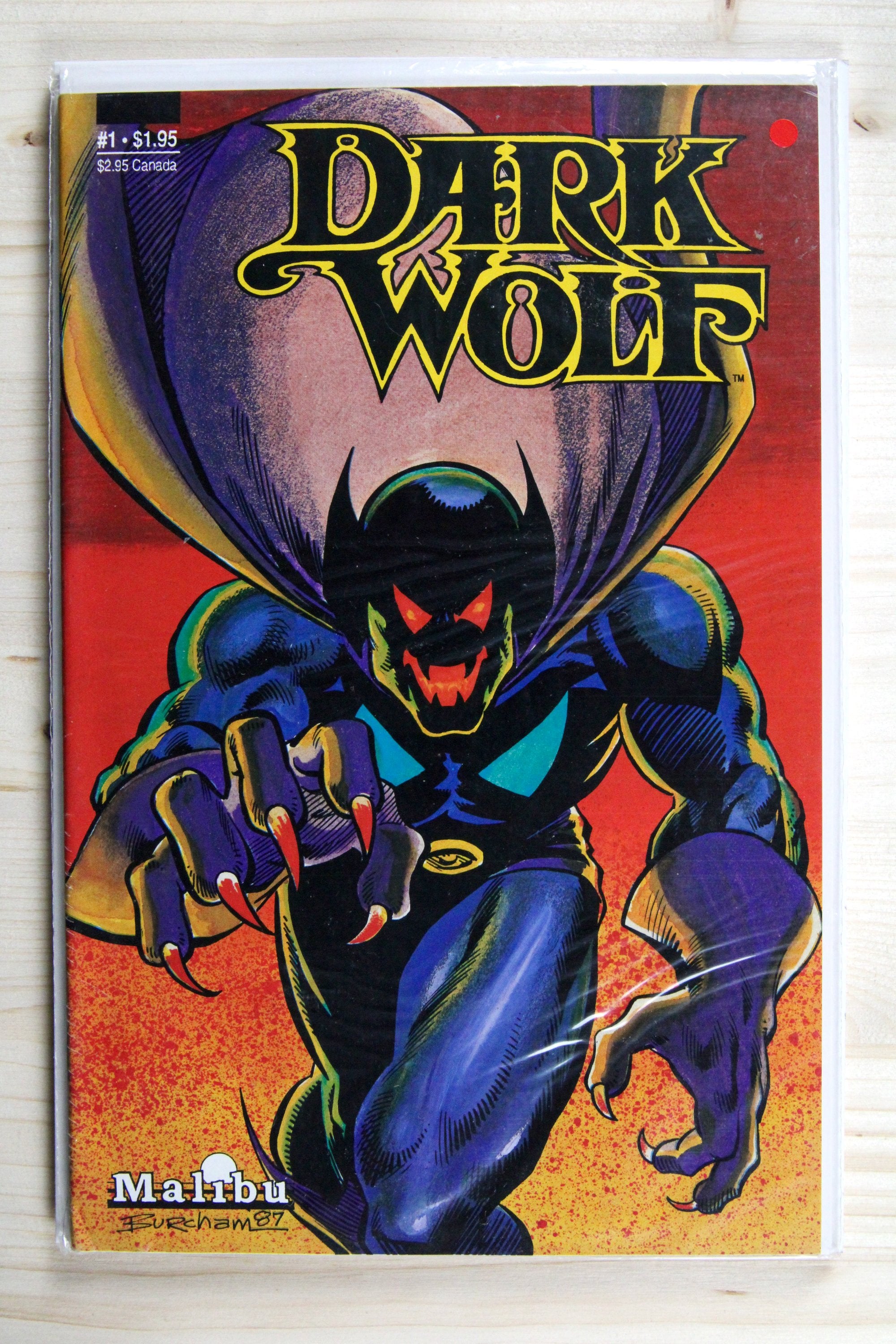 Dark Wolf #1 – Malibu (1987) 8.0 VF
