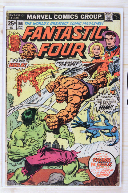 Fantastic Four #166 – Marvel (1976) 5.0 VG/FN