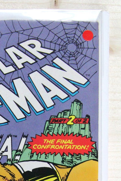 The Spectacular Spider-Man #172 – Marvel (1991) 9.2 NM- Newsstand