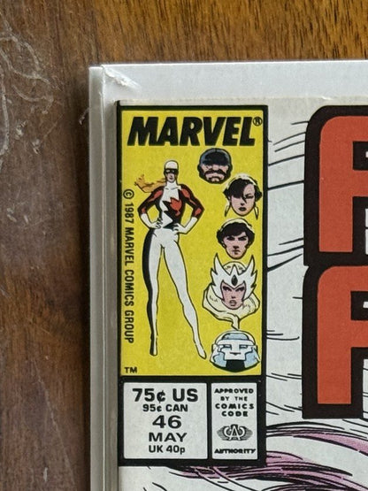 Alpha Flight #46 – Marvel (1987) 9.4 NM Terry Austin cover | Whilce Portacio