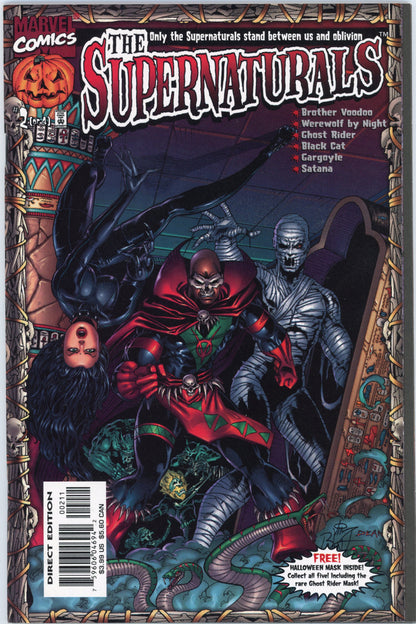 The Supernaturals #1-3 – Marvel (1998) Comic Set