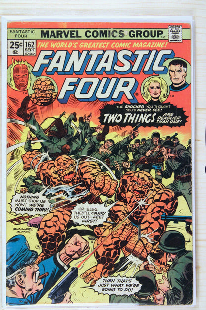 Fantastic Four #162 – Marvel (1975) 6.0 FN I.T. Plot | Joe Sinnott cover