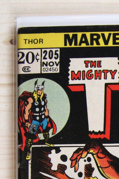 Thor #205 – Marvel (1972) 4.0 VG