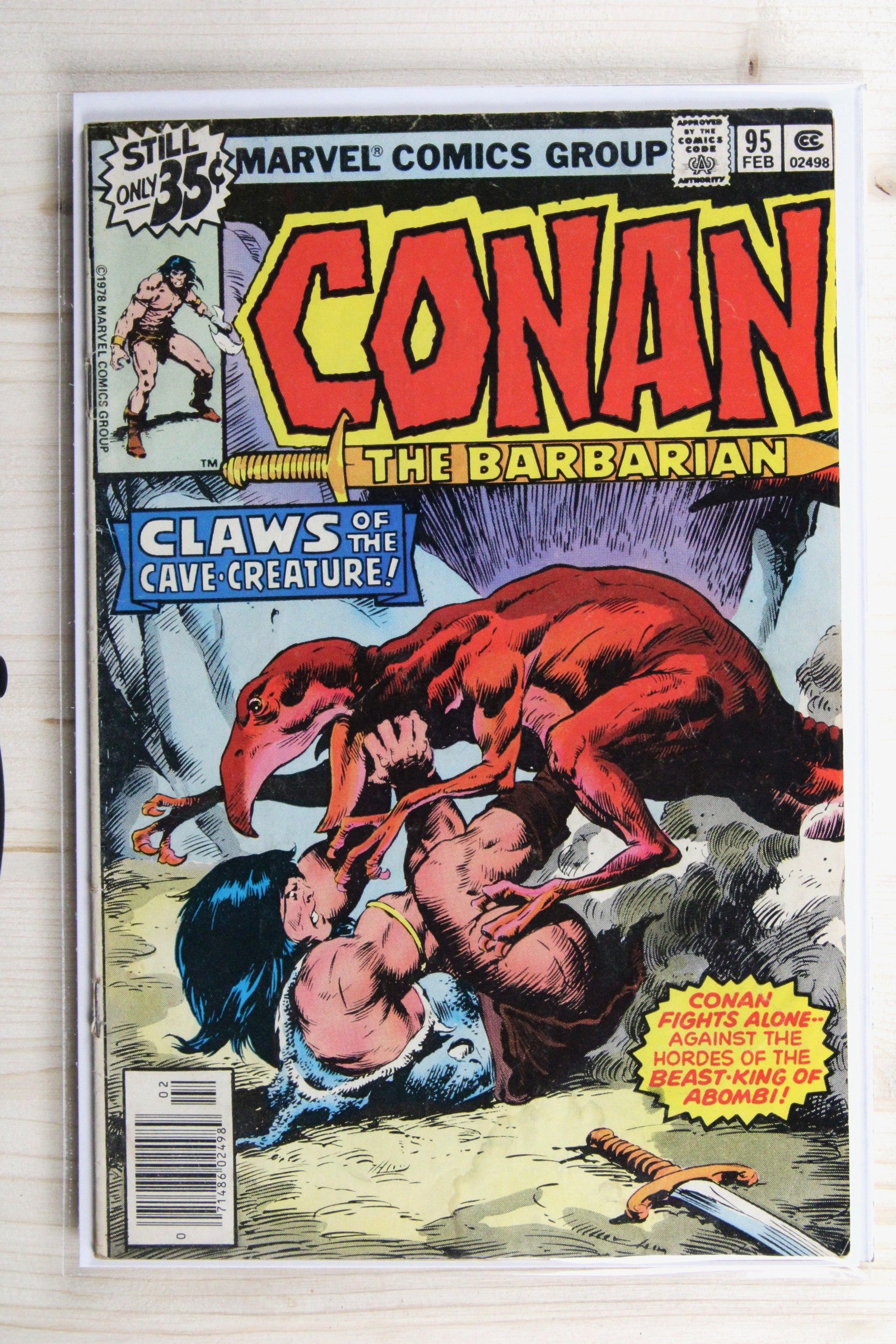 Conan the Barbarian #95 – Marvel (1979) 6.0 FN Newsstand Edition