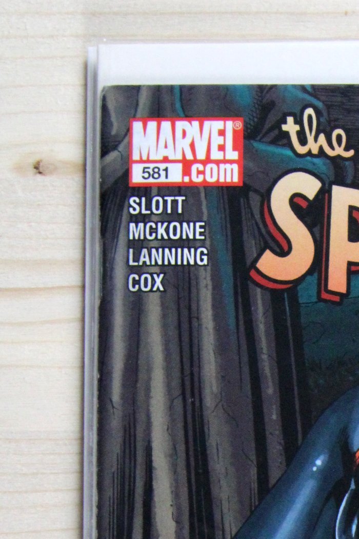 The Amazing Spider-Man #581 – Marvel (2009) 9.4 NM Mind on Fire