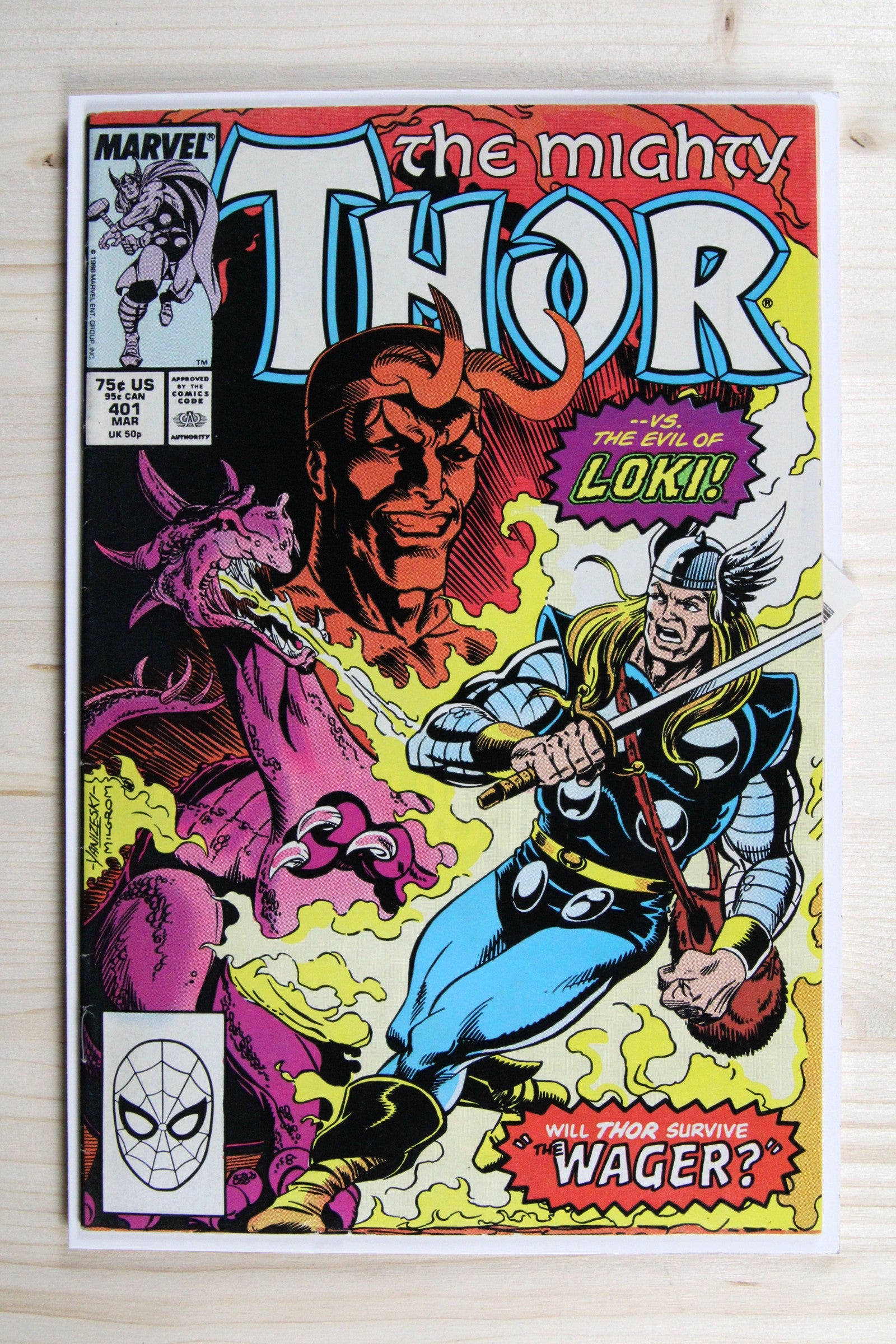 Thor #401 – Marvel (1989) 8.0 VF