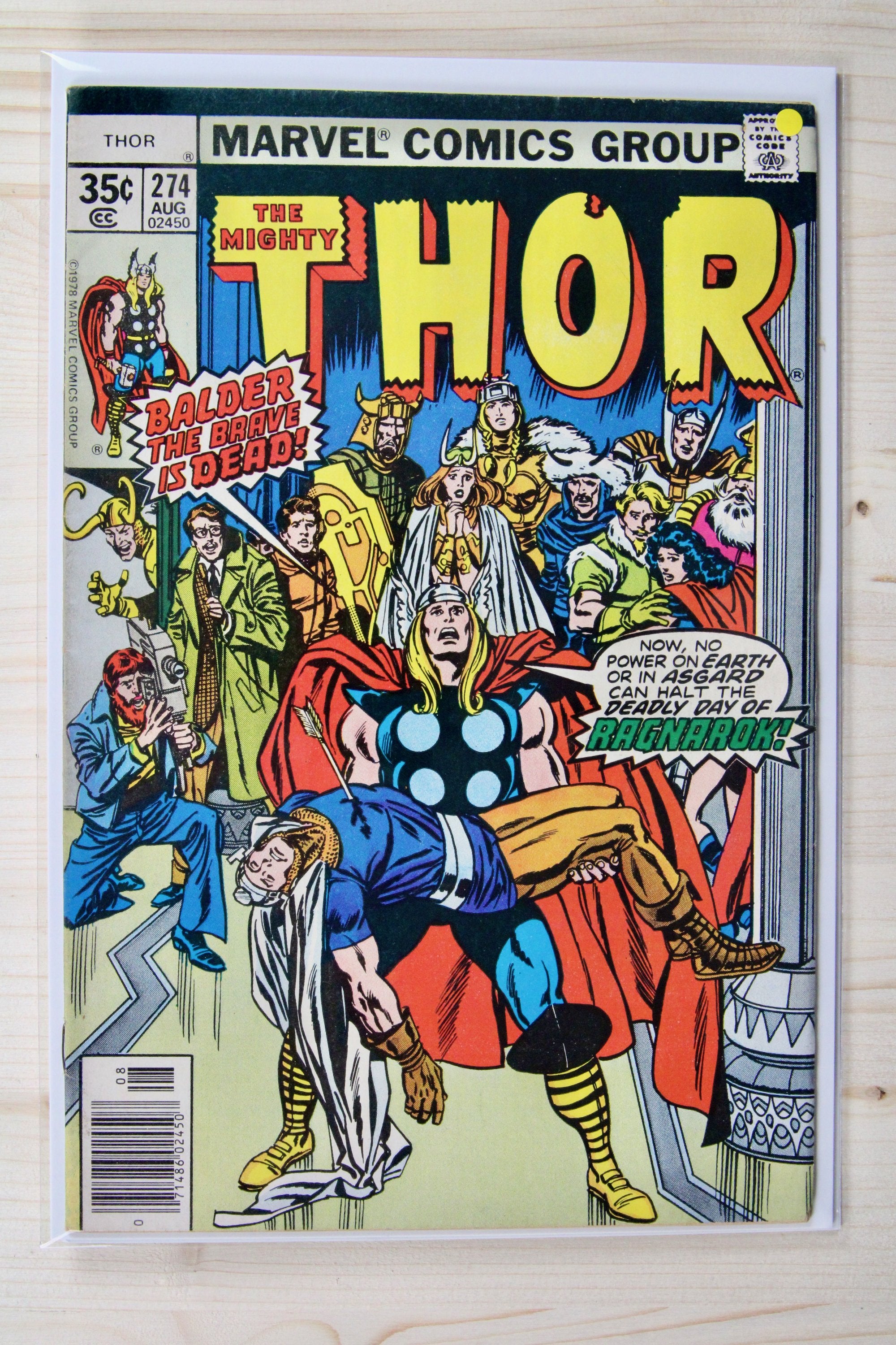 The Mighty Thor #274 – Marvel (1978) 8.0 VF Ragnarok