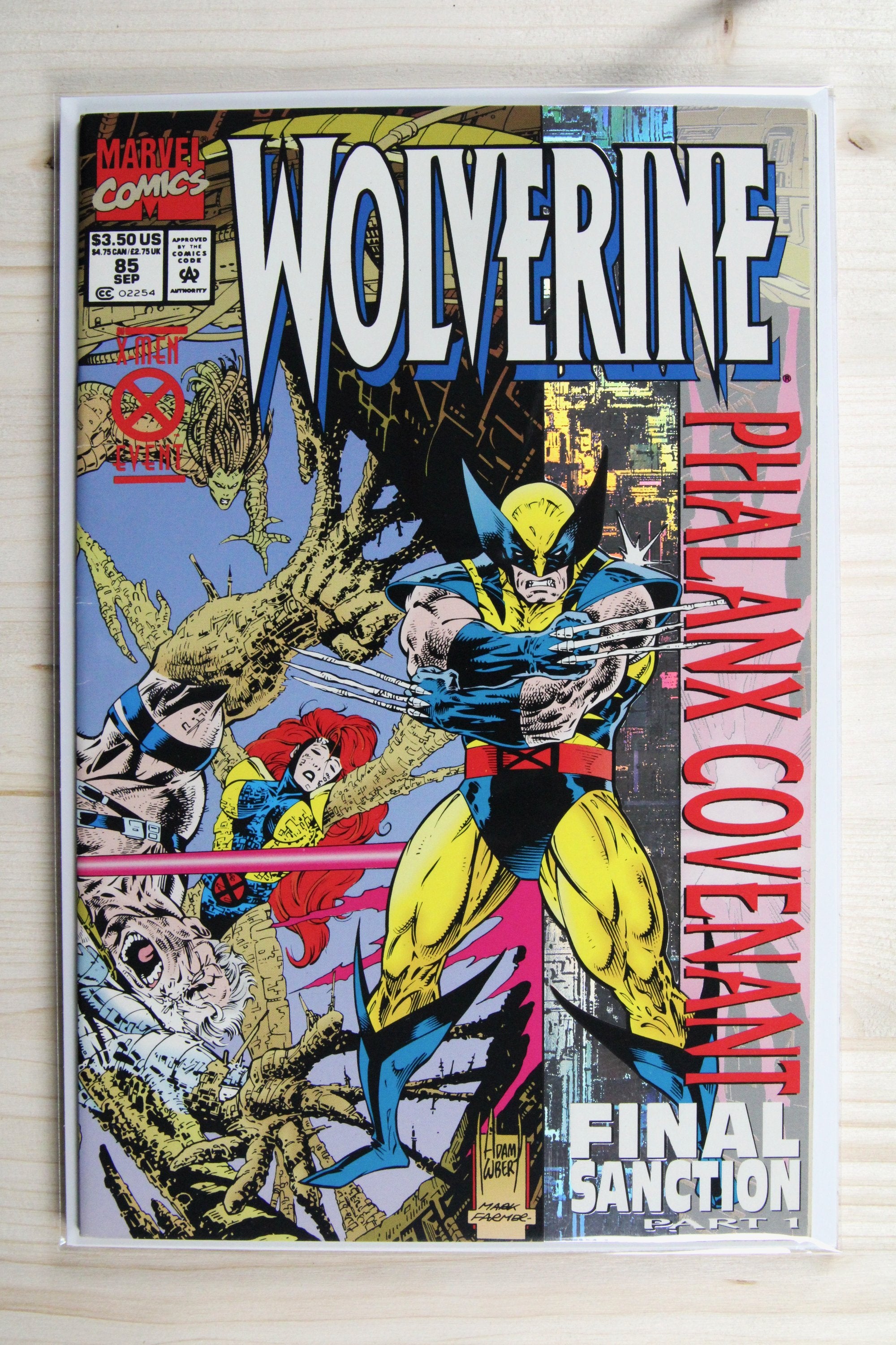 Wolverine #85 – Marvel (1994) 9.2 NM- "X-Men" Phalanx Covenant