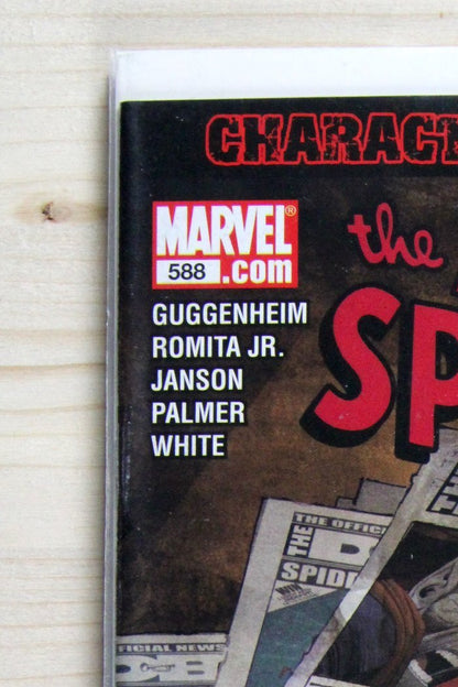 The Amazing Spider-Man #588 – Marvel (2009) 9.4 NM Character Assassination | Klaus Janson