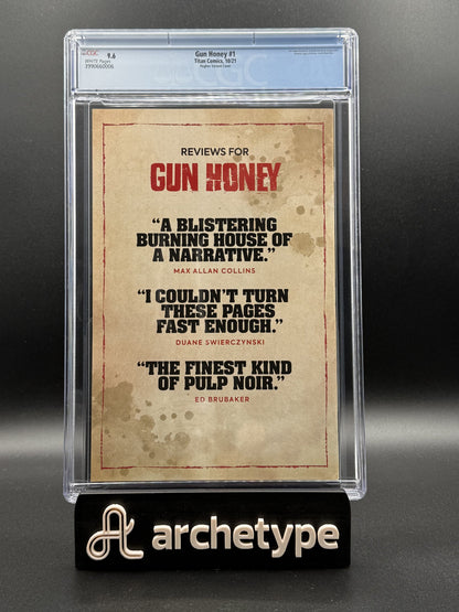 Gun Honey #1 – Titan (2021) CGC 9.6 Hughes Variant Cover
