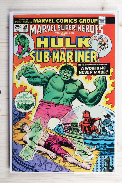 Marvel Super-Heroes #50 – Marvel (1975) 7.0 FN/VF Stan Lee story